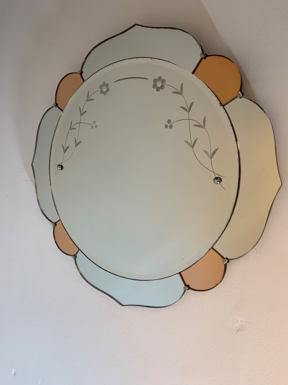Art Deco Mirror View II