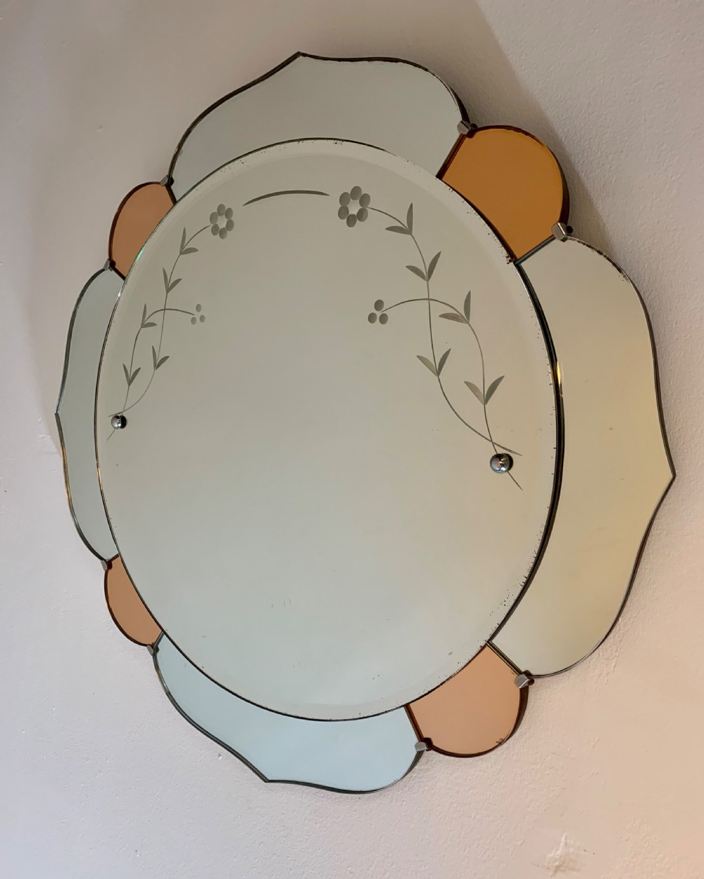 Art Deco Mirror View III