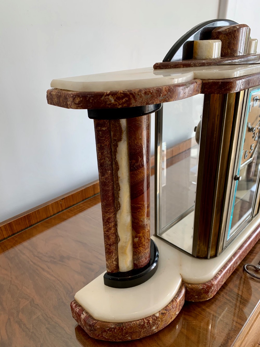 A Very Large Art Deco Mantle Clock View IV