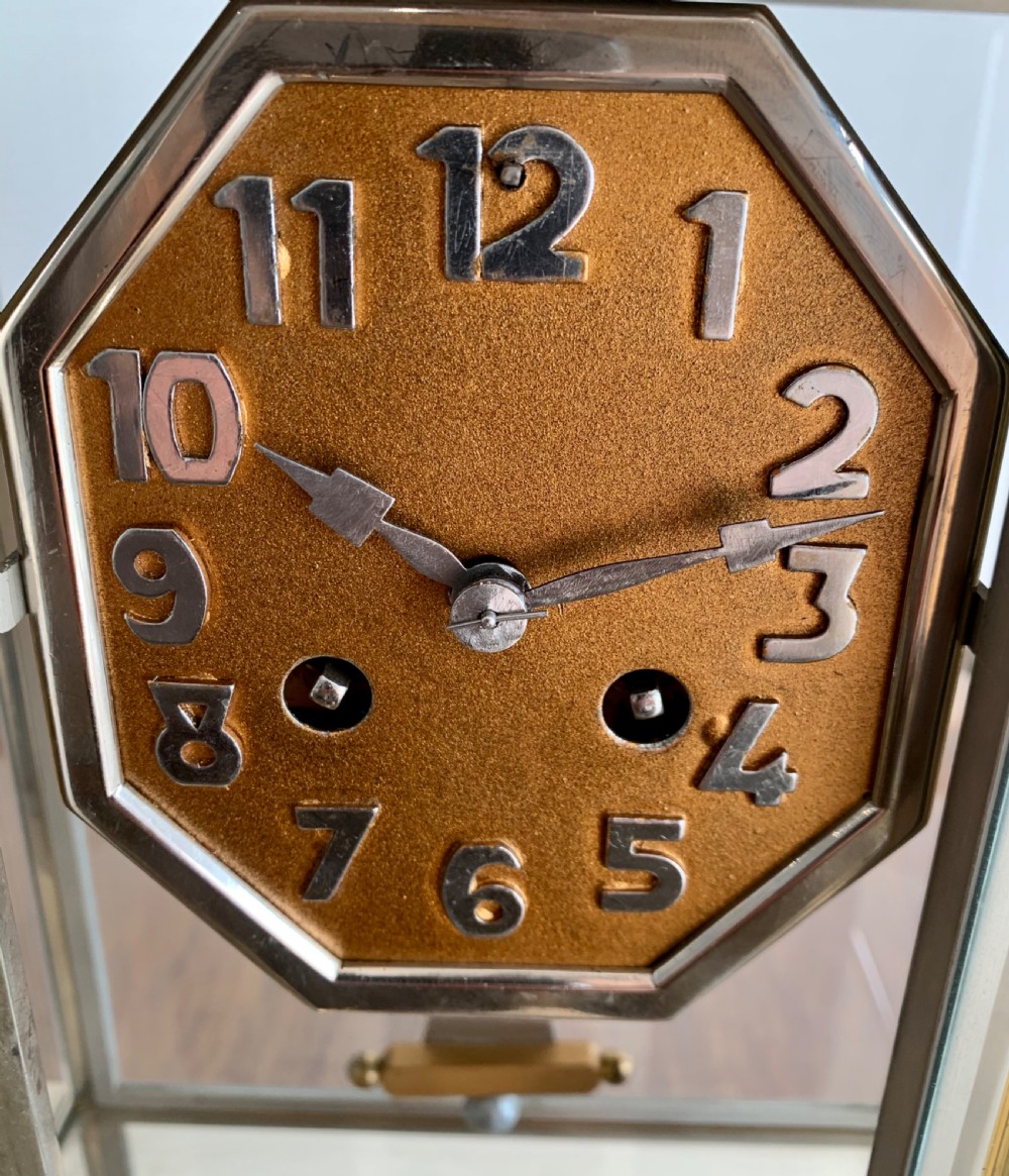 A Very Large Art Deco Mantle Clock View VIII