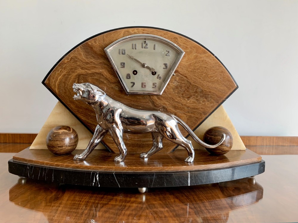 Art Deco French Clock View III