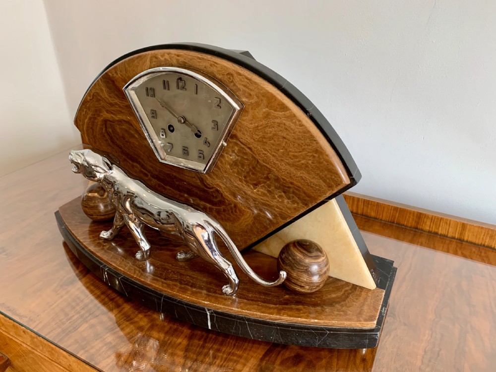 Art Deco French Clock View IV