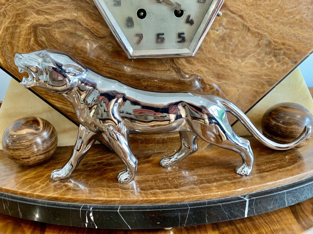 Art Deco French Clock View V