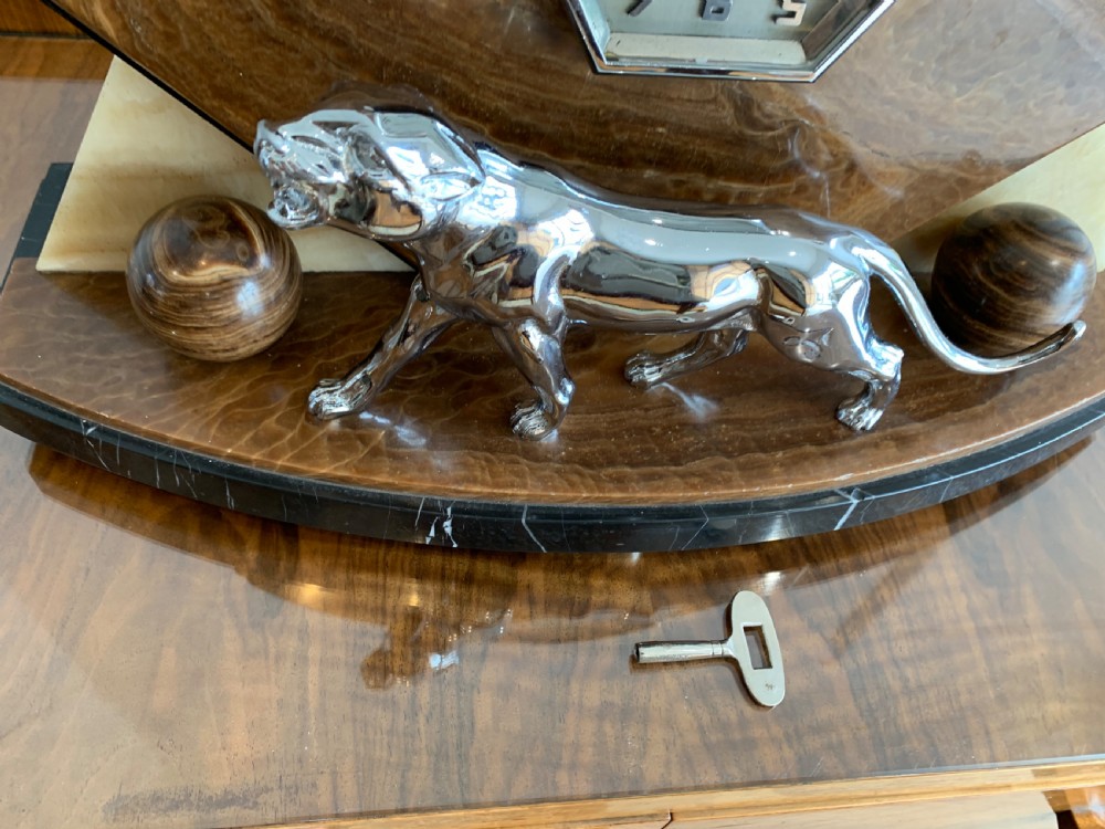 Art Deco French Clock View XI