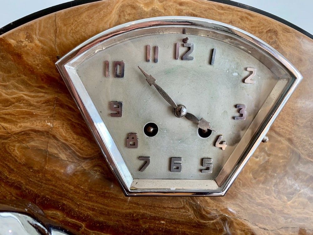 Art Deco French Clock View XII