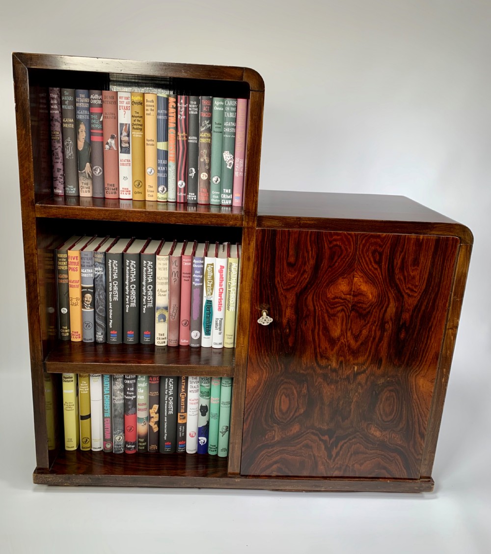 Art Deco  Combined Bookcase and Cupboard. View VI