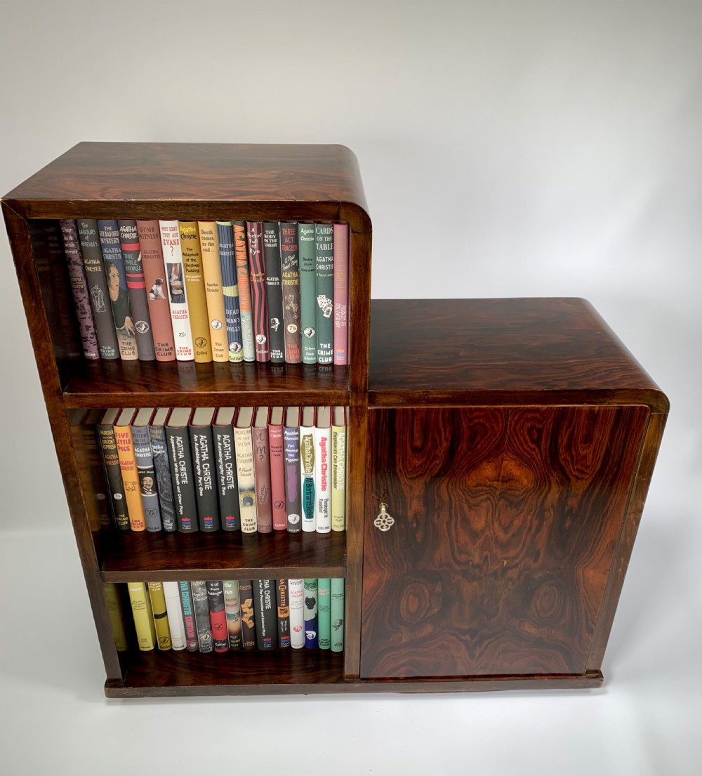 Art Deco  Combined Bookcase and Cupboard. View VII