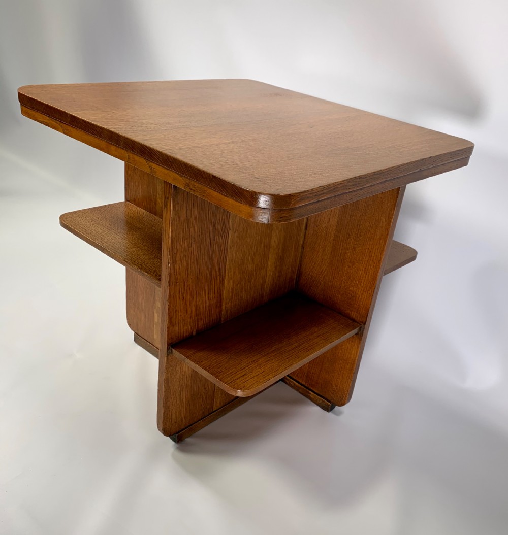 Waring and Gillow Oak Coffee Table View IV