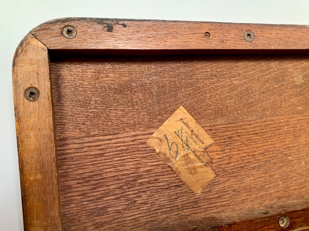 Waring and Gillow Oak Coffee Table View VII
