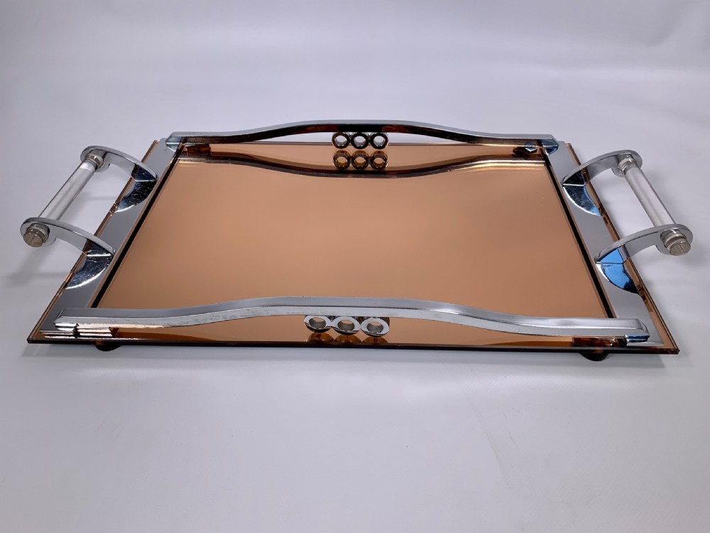 Art Deco Tray View IX