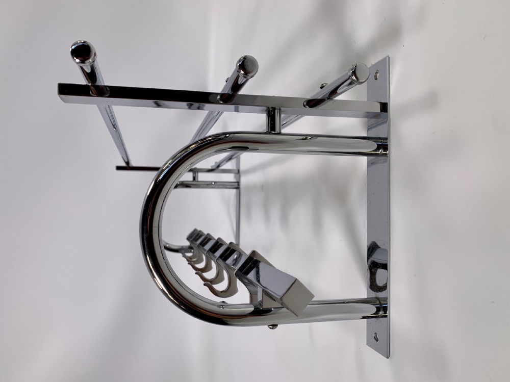 Art Deco Hat and Coat Rack View III
