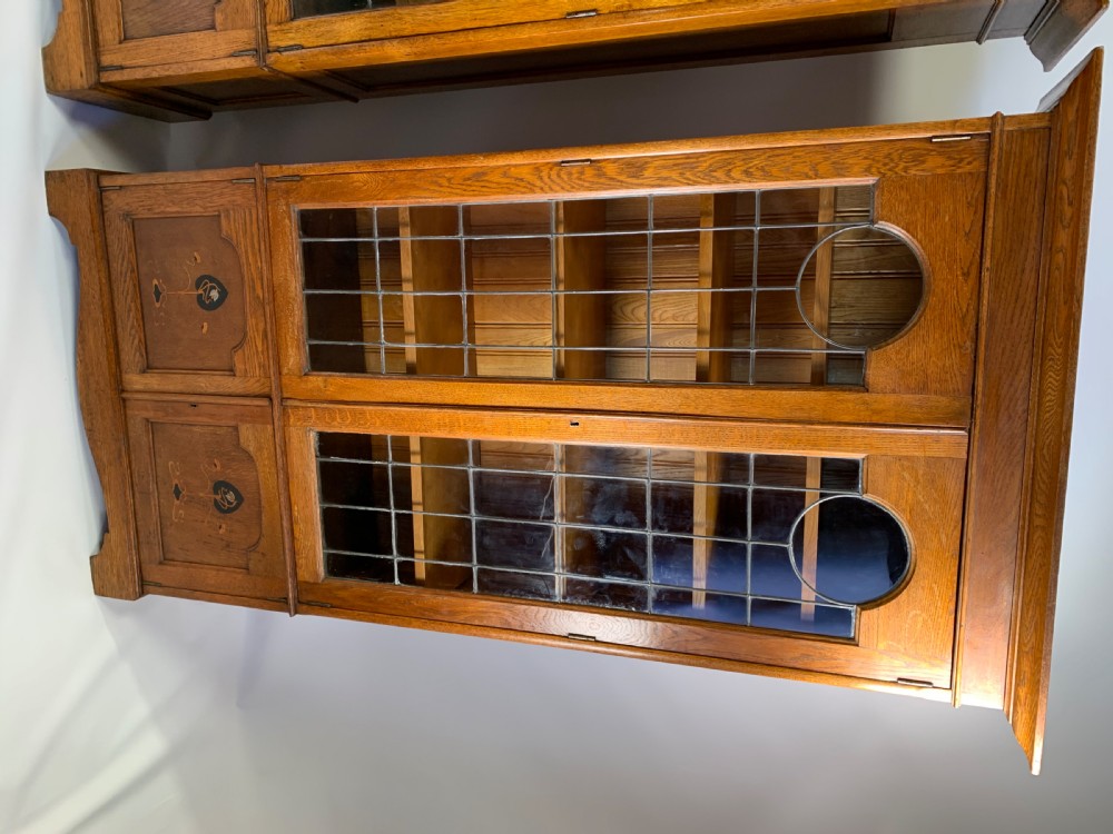 A Pair of Arts and Crafts Bookcases View II