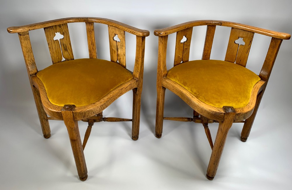 A Pair of Arts and Crafts Chairs View II