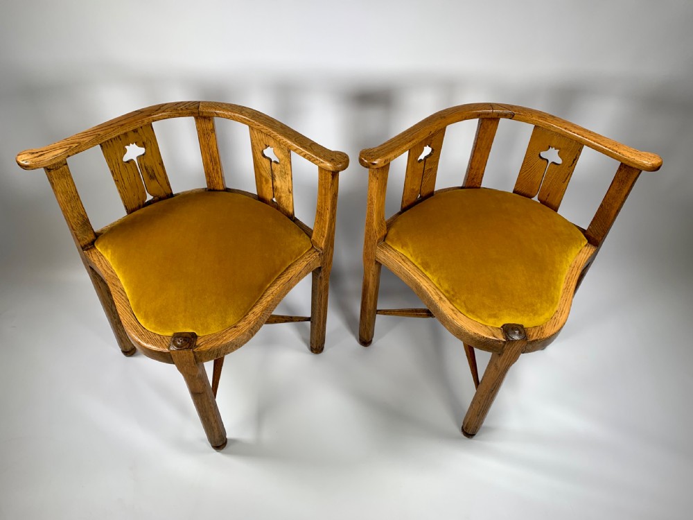 A Pair of Arts and Crafts Chairs View III