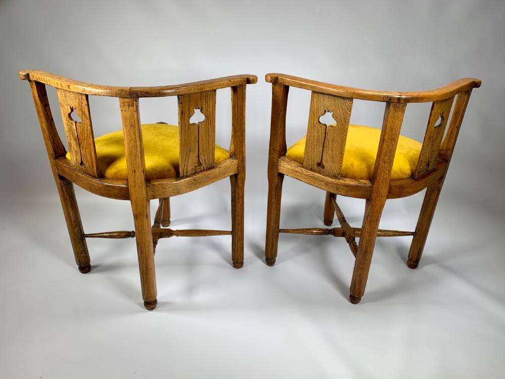 A Pair of Arts and Crafts Chairs View X