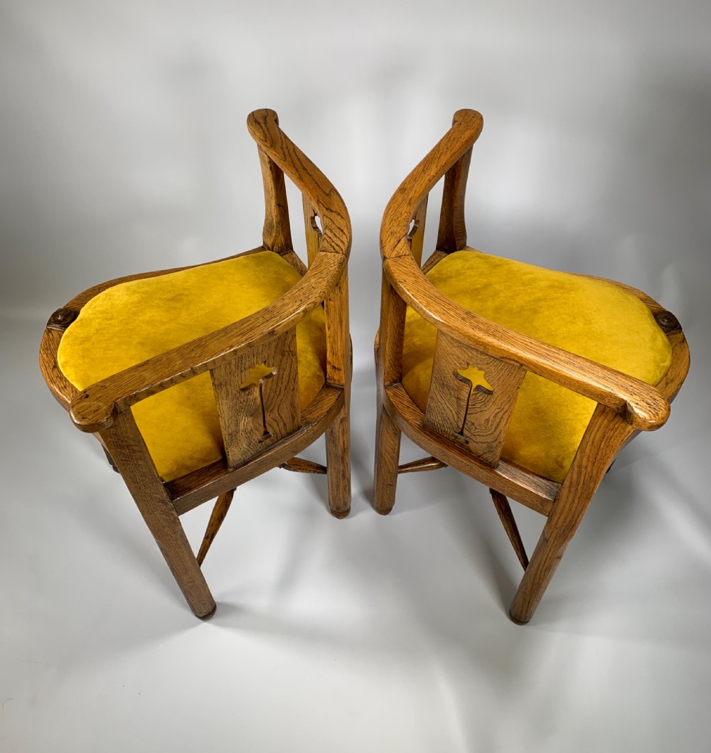 A Pair of Arts and Crafts Chairs View XIV