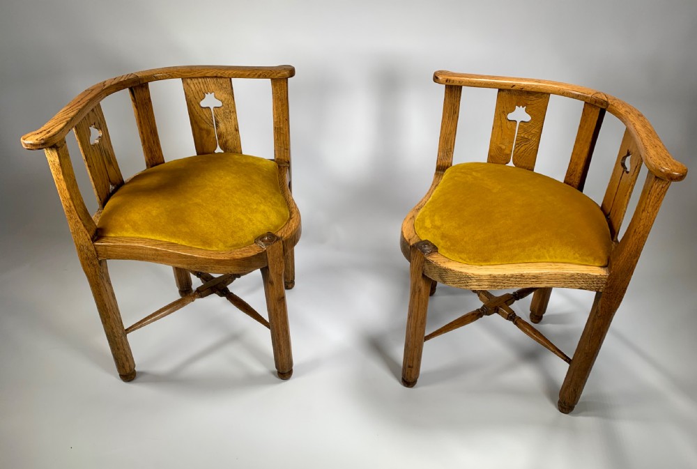 A Pair of Arts and Crafts Chairs View XV