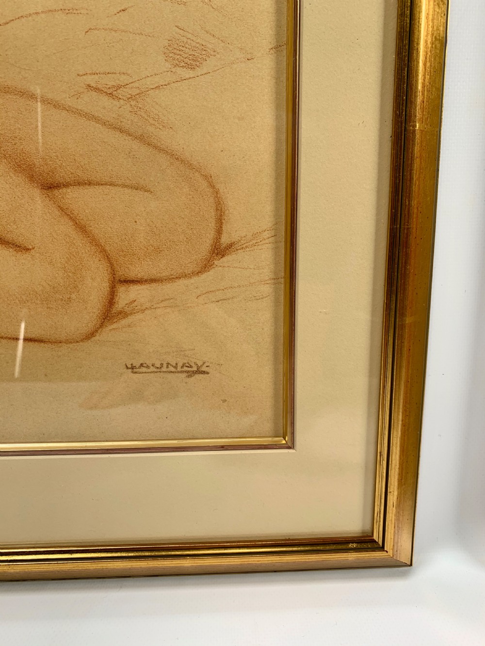 A Pair of Art Deco Nude Paintings View V