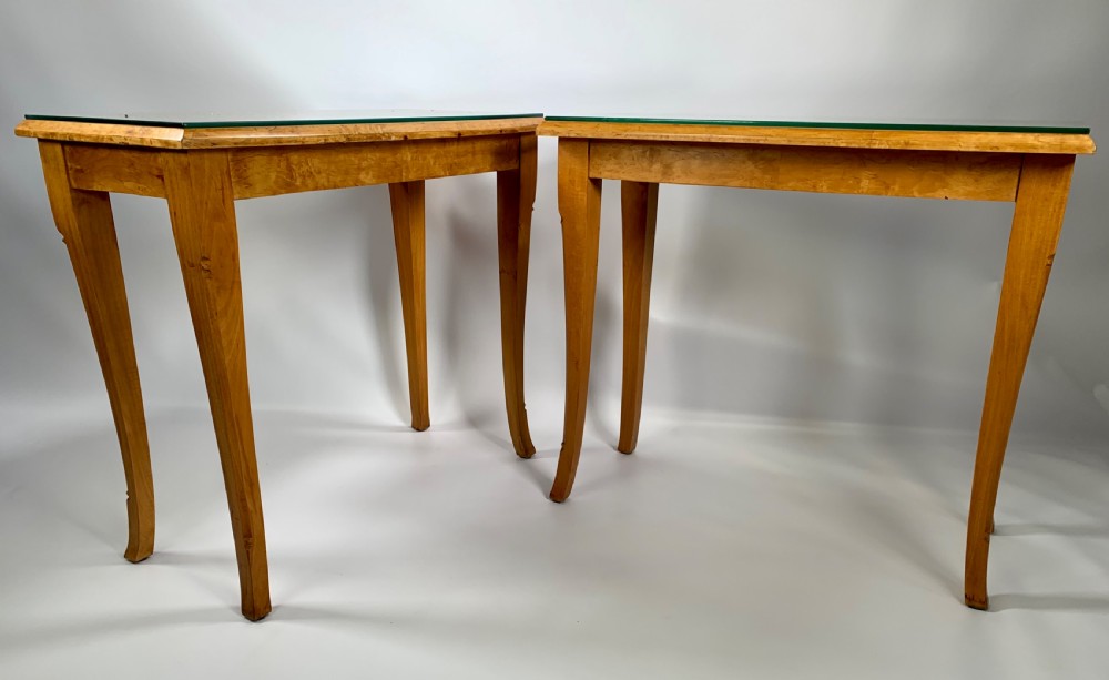 A Pair of Swedish Art Deco Side Tables View XIII