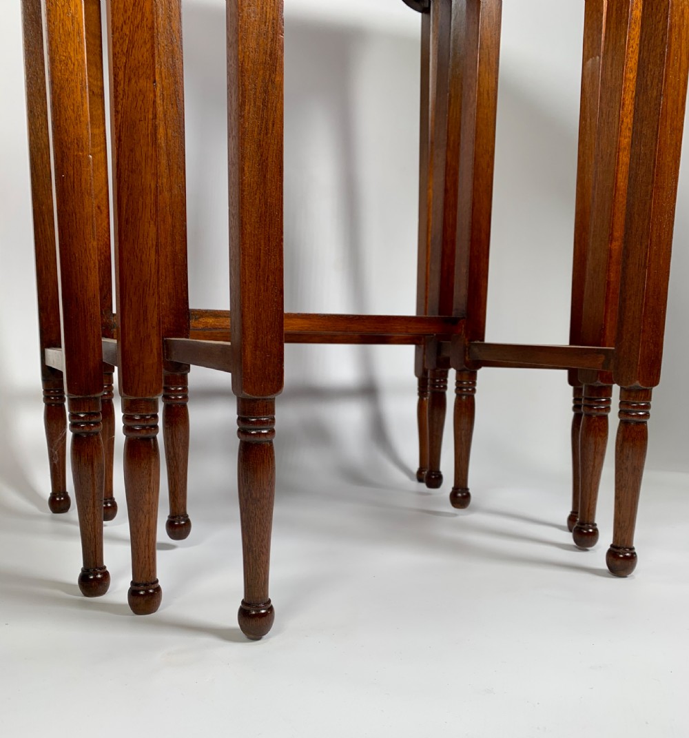A Nest Of Three Edwardian Tables. View IV