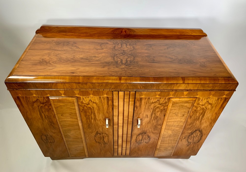 Art Deco Walnut Sideboard  View IV