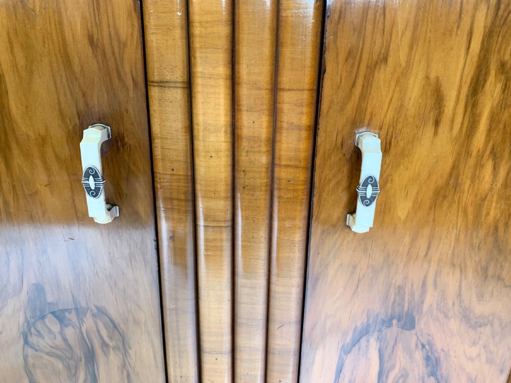 Art Deco Walnut Sideboard  View V