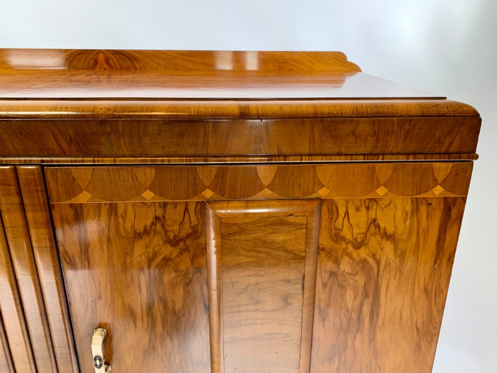 Art Deco Walnut Sideboard  View VII