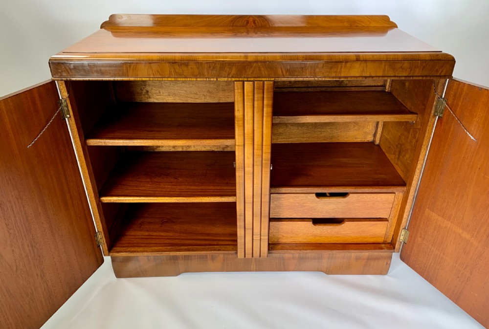 Art Deco Walnut Sideboard  View IX
