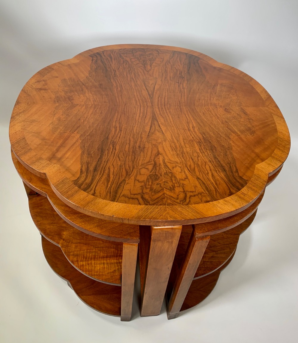 Art Deco Nest of Five Tables View II