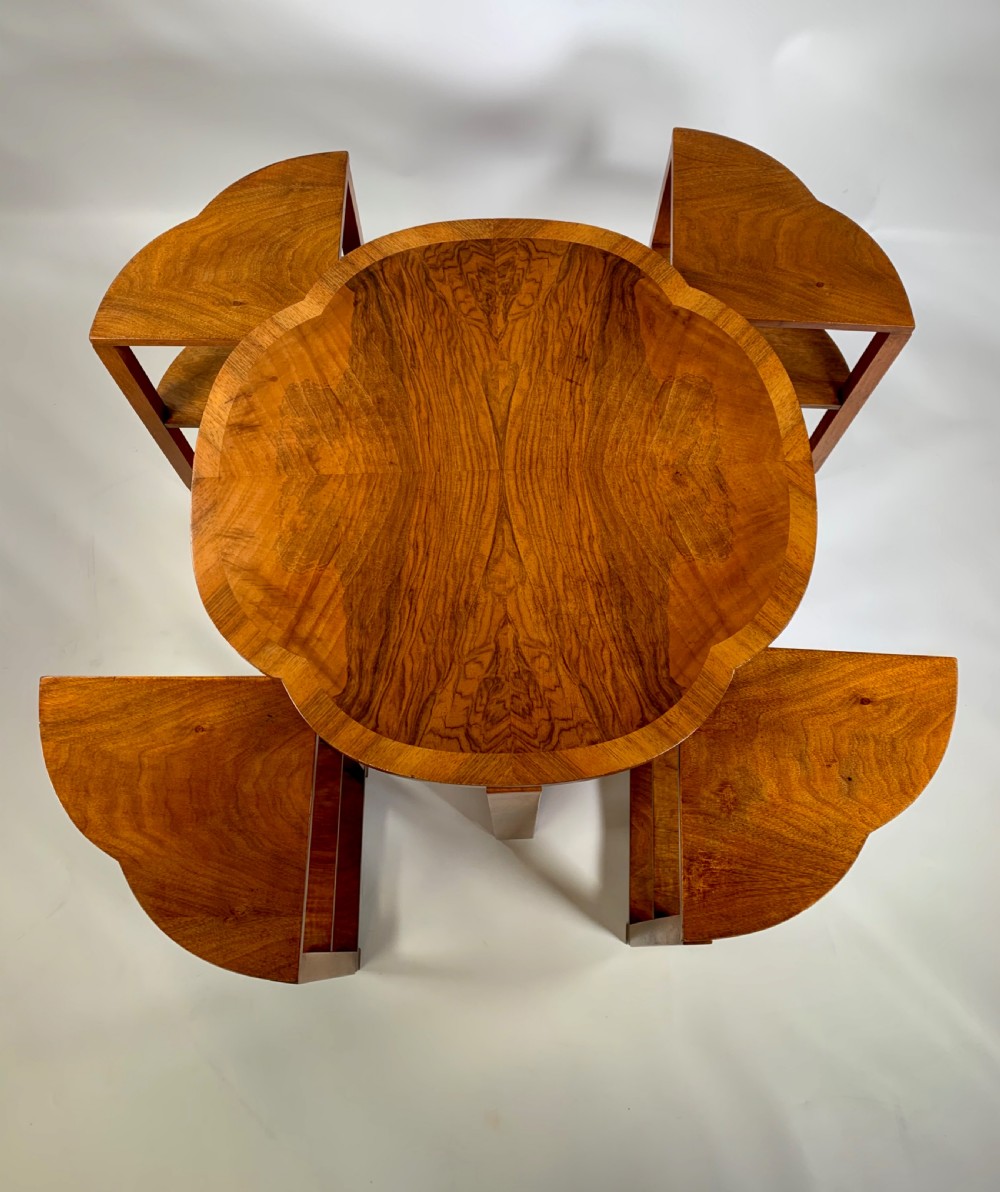 Art Deco Nest of Five Tables View III