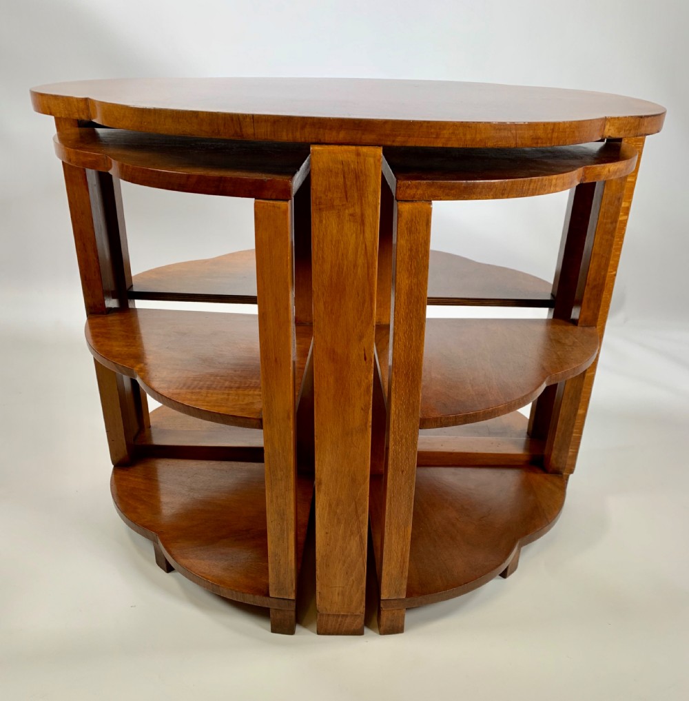 Art Deco Nest of Five Tables View VI