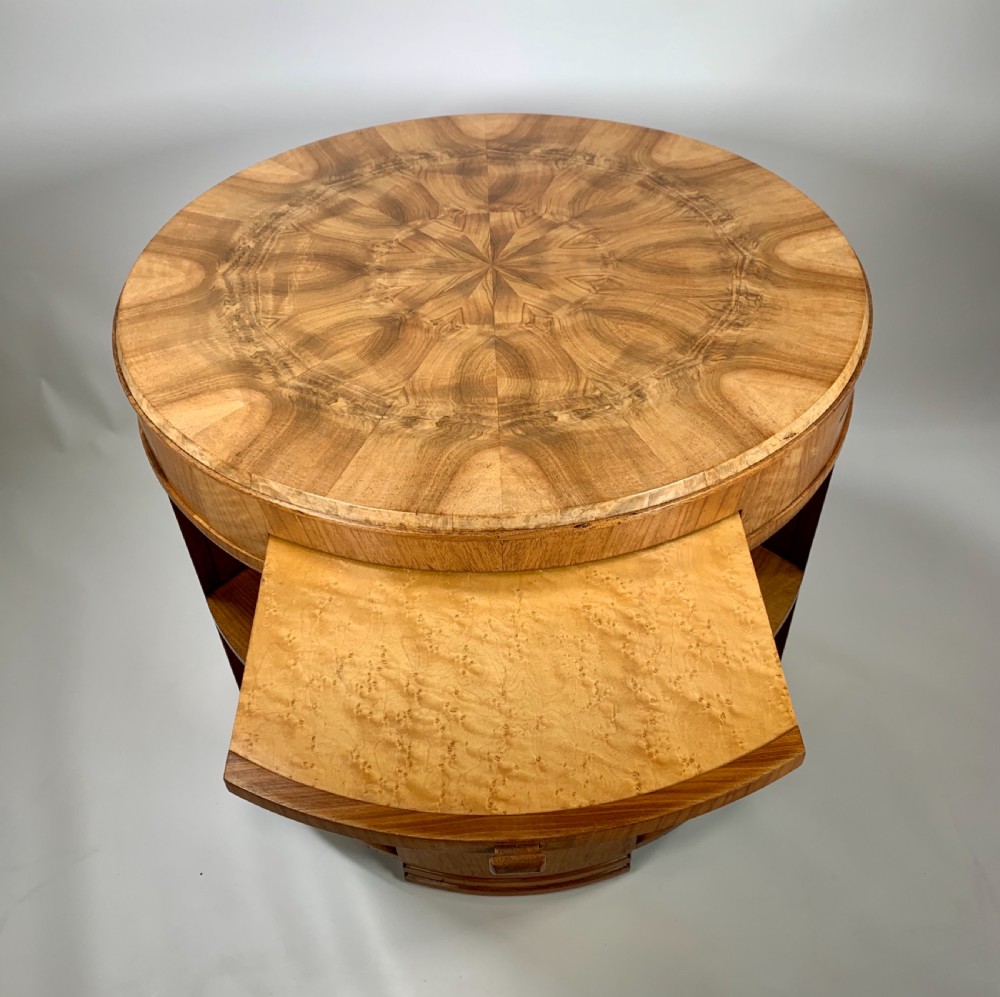 Art Deco Library Table  View VIII