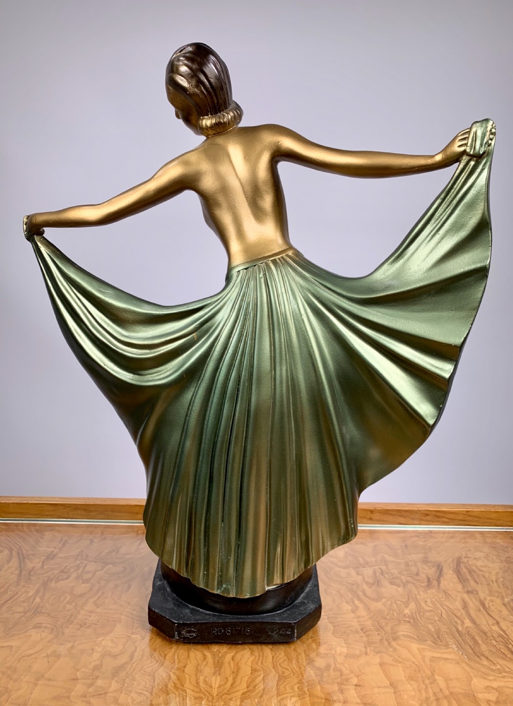 Art Deco Figure by G. Leonardi  View III