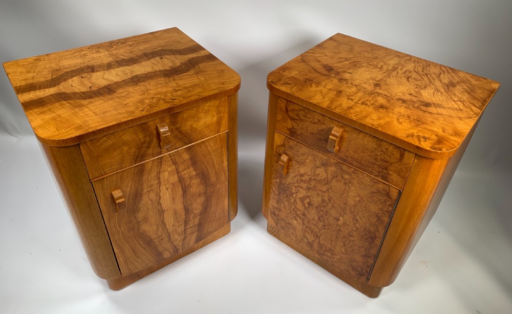 Art Deco Bedside Cabinets