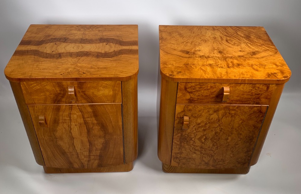 Art Deco Bedside Cabinets View II