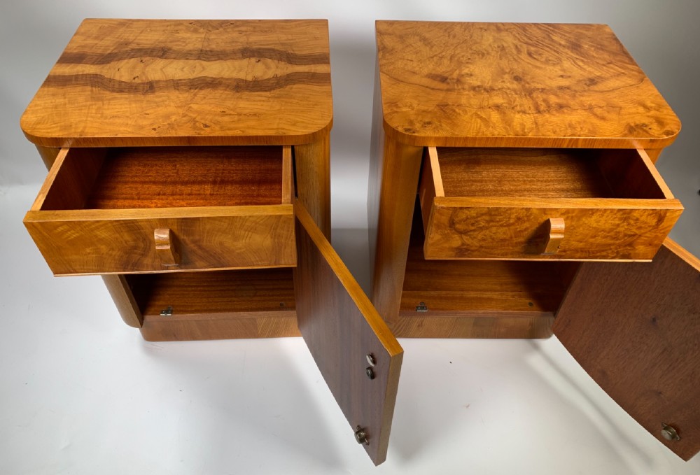 Art Deco Bedside Cabinets View IV