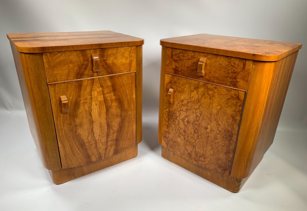 Art Deco Bedside Cabinets View VI