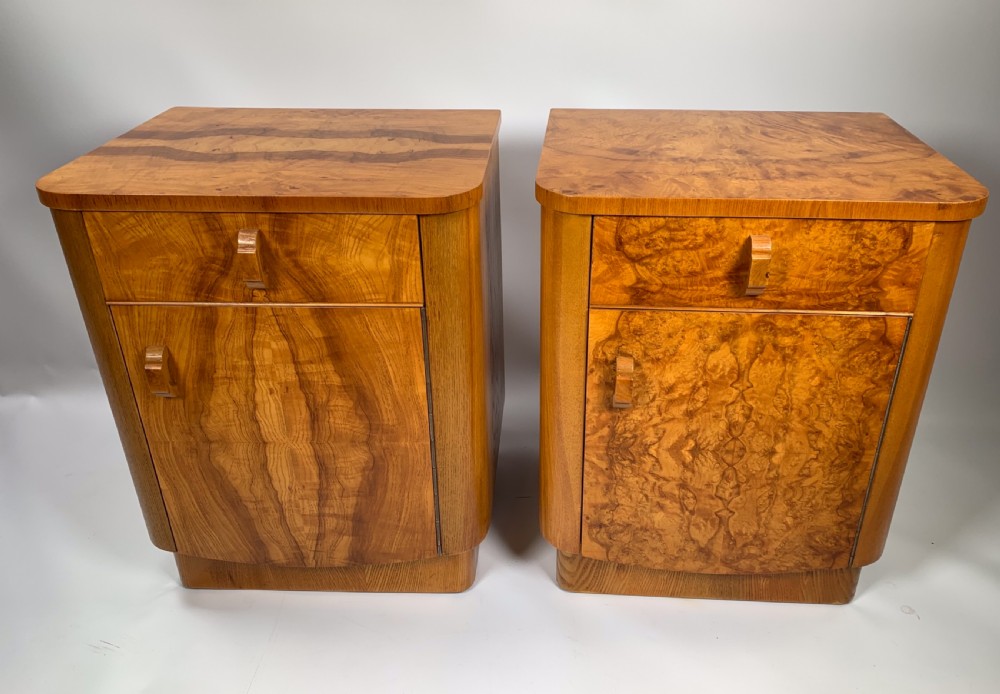 Art Deco Bedside Cabinets View IX