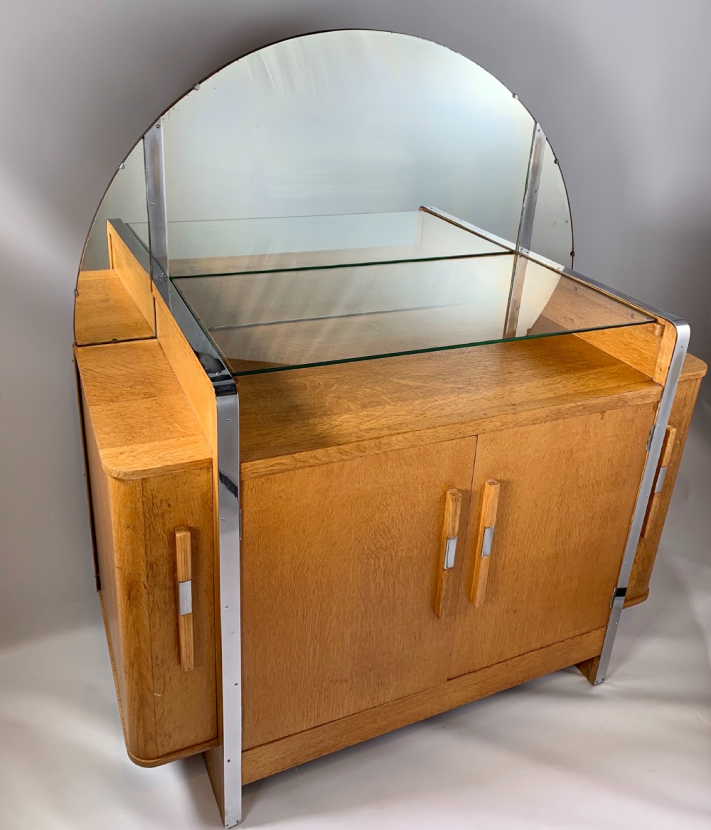 Art Deco Oak Sideboard 
