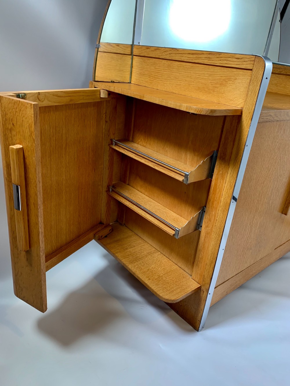 Art Deco Oak Sideboard  View III