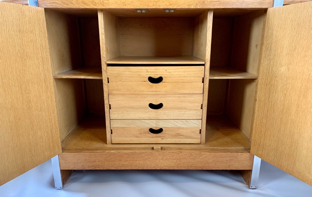 Art Deco Oak Sideboard  View VII