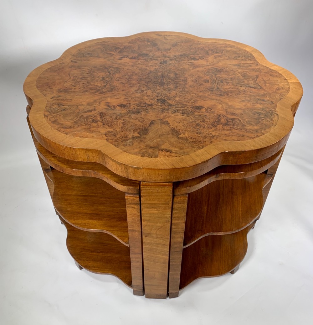 Art Deco Nest of Five Tables by Harry and Lou Epstein View III