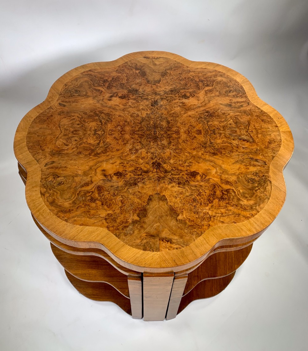 Art Deco Nest of Five Tables by Harry and Lou Epstein View VII