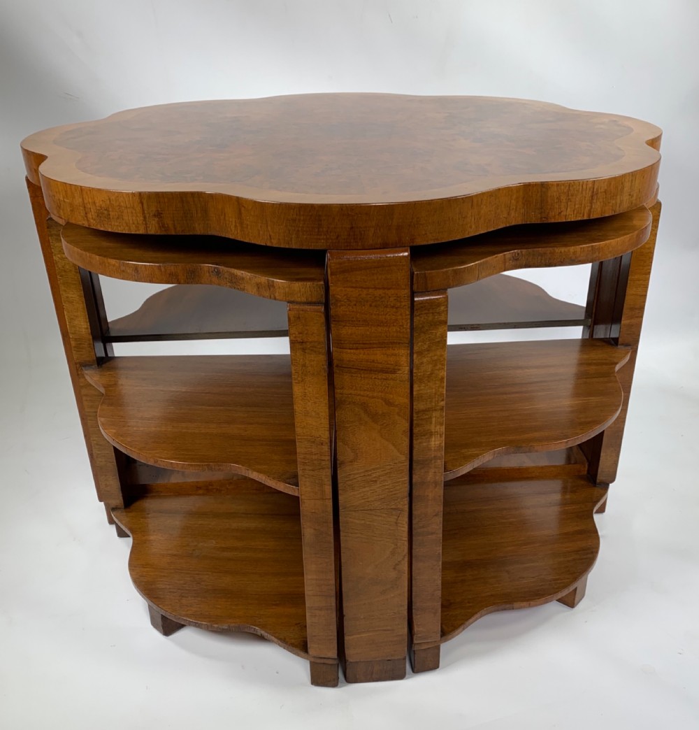 Art Deco Nest of Five Tables by Harry and Lou Epstein View IX