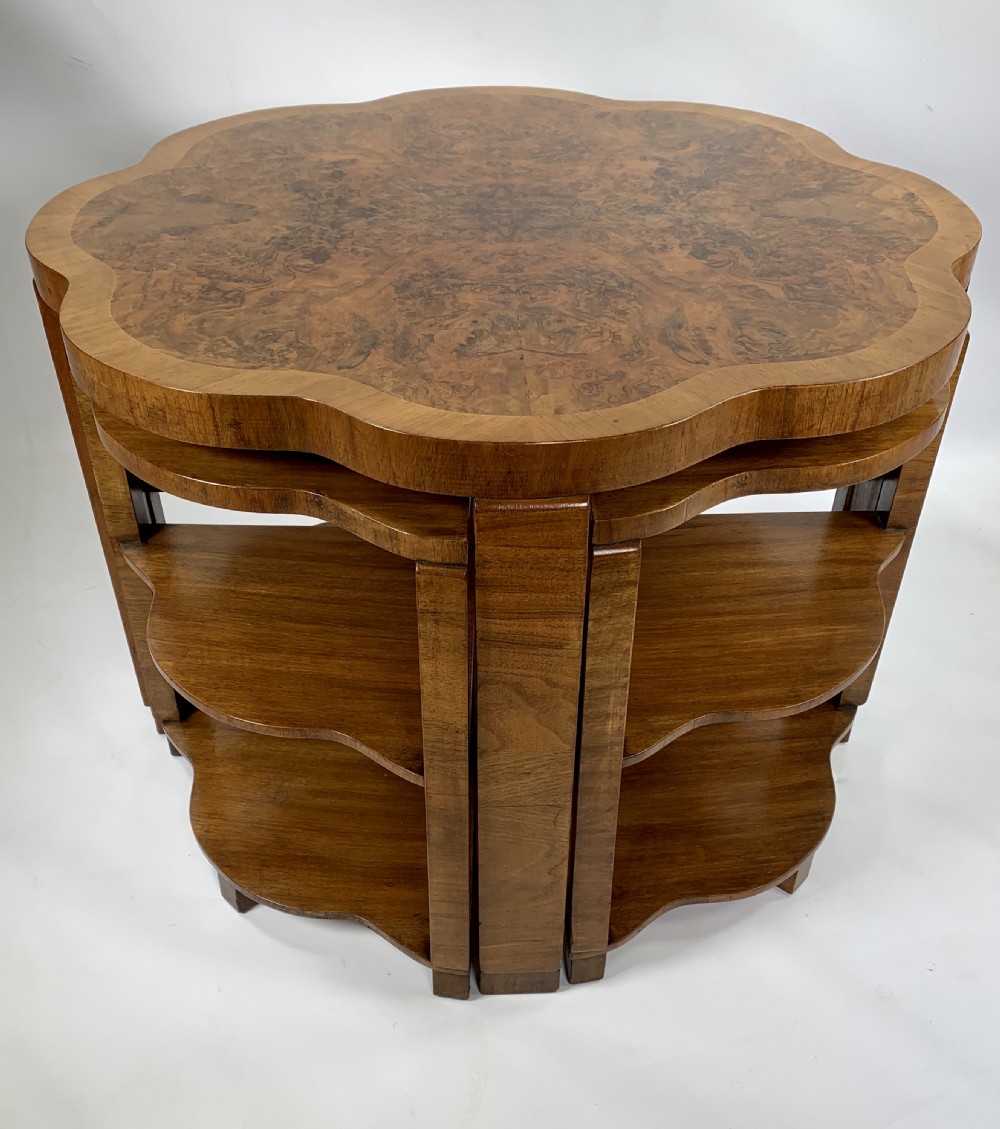 Art Deco Nest of Five Tables by Harry and Lou Epstein View X