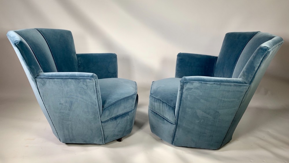 A Pair of Art Deco Cocktail Chairs View III