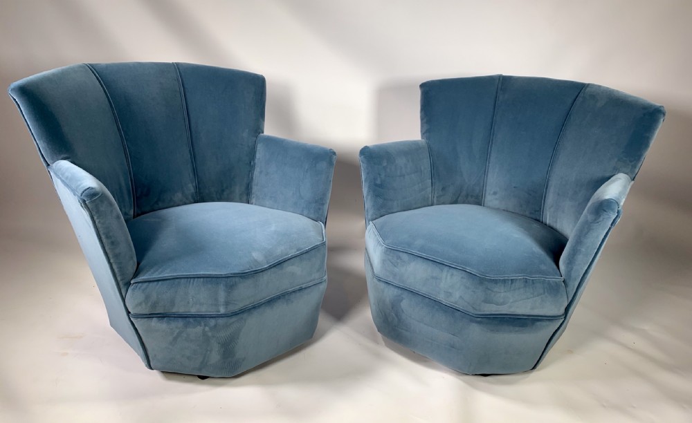 A Pair of Art Deco Cocktail Chairs View V