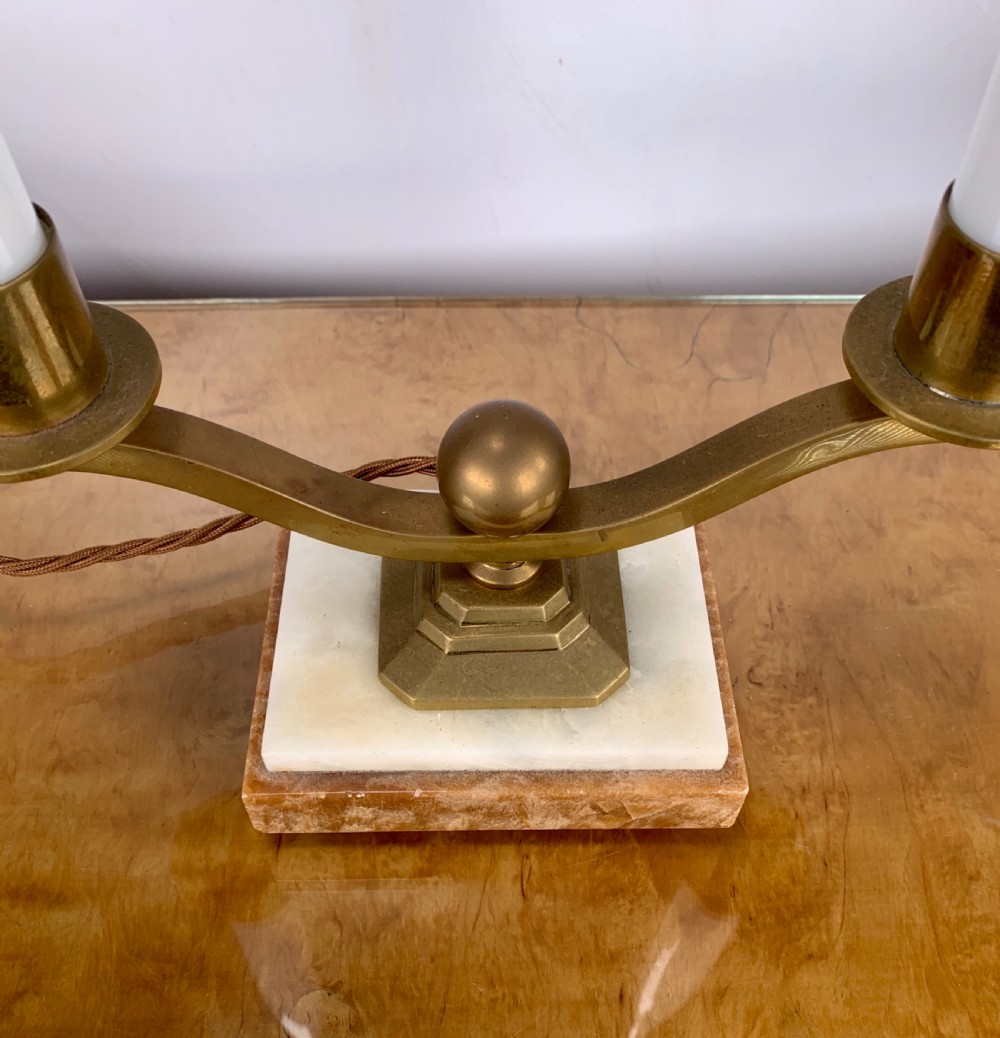 Pair of Art Deco Lamps View VI