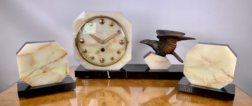 Art Deco French Clock by Balleste View IV