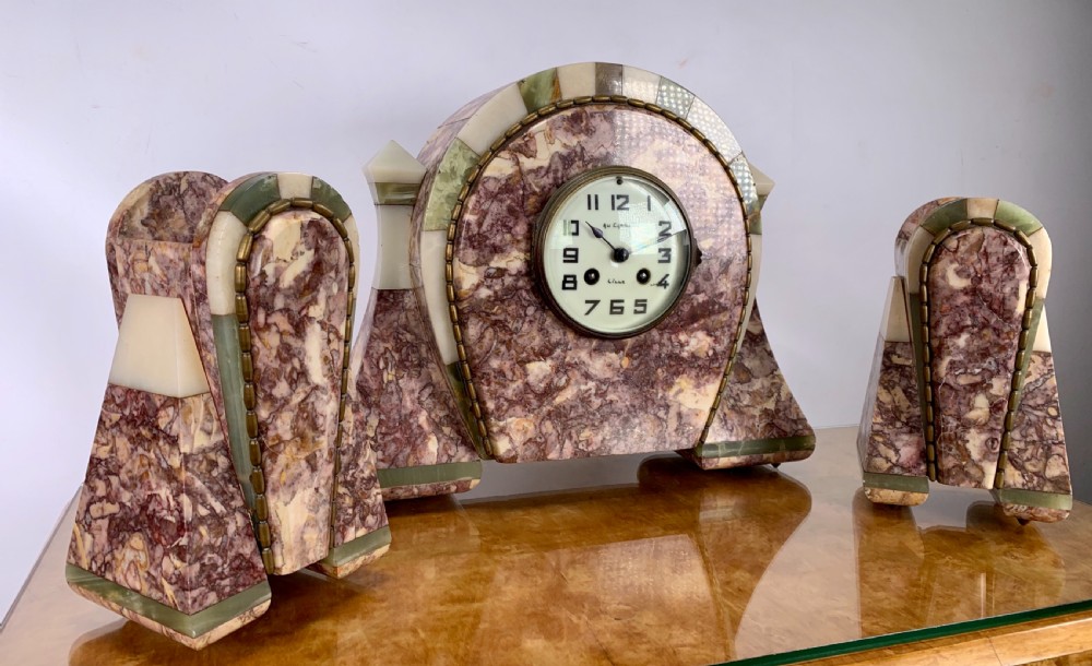 Art Deco Clock View IX